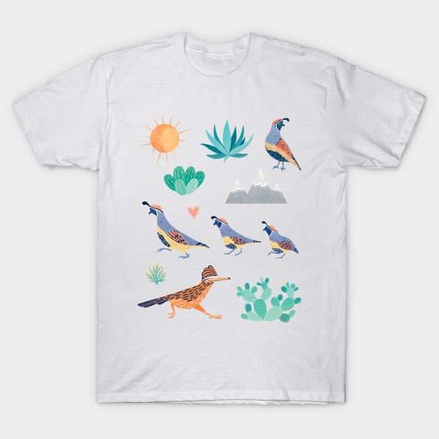 Desert Birds T-Shirt by DreamBox